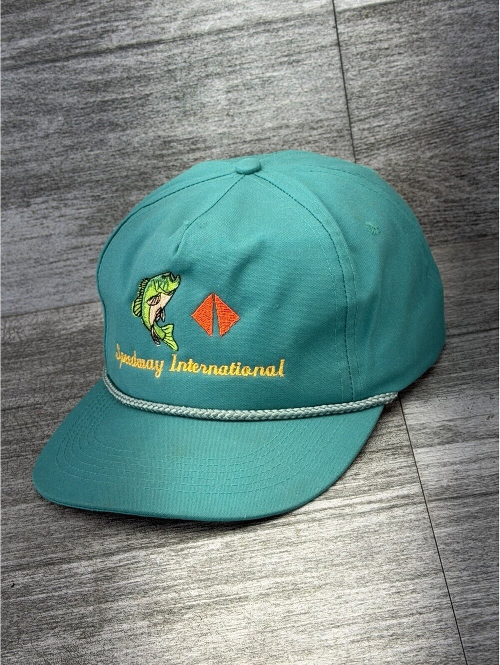 Speedway International Embroidered Rope Quality Caps Snapback Hat Cap Golf Fish